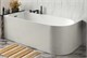 AZARIO Ванна акриловая LUTON 1700x800x580 пристенная, в комплекте с сифоном и металлической рамой, левая, белая (LUT17080 L) LUT17080 L - фото 297866