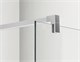 AZARIO Душевая перегородка  CHICAGO Walk-in 700x1950 прозрачное стекло 8 мм, покрытие EASY CLEAN, цвет профиля серебро (AZ-NAR6310 700) AZ-NAR6310 700 - фото 298425