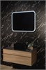 AZARIO Зеркало Стив 915х685, LED-подсветка с диммером, сенсорный выключатель (ФР-00000843) ФР-00000843 - фото 299061