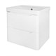 AZARIO Комплект Тумба LOTOS 50/2 510х425х570 подвесная, с раковиной Monte 50 белый гланцевый (CS00094662), цвет белый CS00094662 - фото 299447