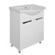 AZARIO Комплект Тумба Стиль- 60 600х850х280 с раковиной Basic 60 (CS00070300), цвет белый CS00070300 - фото 299464