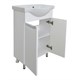AZARIO Комплект Тумба Стиль- 50 500х310х870 с раковиной Basic 50 (CS00070391), цвет белый CS00070391 - фото 299475