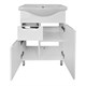 AZARIO Комплект Тумба Стиль- 60/1 600х450х840 с раковиной Basic 60 (CS00070392), цвет белый CS00070392 - фото 299479