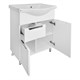 AZARIO Комплект Тумба Стиль- 60/1 600х450х840 с раковиной Basic 60 (CS00070392), цвет белый CS00070392 - фото 299481