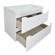 AZARIO Комплект Тумба LOTOS 70/2 715х480х570 подвесная с раковиной Monte 70 (CS00083930), цвет белый CS00083930 - фото 299525
