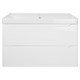 AZARIO Комплект Тумба LOTOS 80/2 815х480х570 подвесная с раковиной Monte 80 (CS00083931), цвет белый CS00083931 - фото 299529
