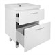 AZARIO Комплект Тумба Ника 60 Н 610х480х860 напольная, с раковиной Tempo 60 (CS00091368), цвет белый CS00091368 - фото 299567