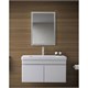 AZARIO Зеркало-шкаф Киото 50 (535х750) c подсветкой и диммером (LED-00002357), цвет белый LED-00002357 - фото 299687