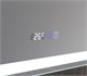 AZARIO Зеркало-шкаф Фиджи 50 508х756х140 c подсветкой и диммером + часы (LED-00002361), цвет белый LED-00002361 - фото 299713