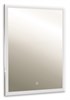 AZARIO Зеркало Гуверт-2 600х800 c подсветкой и диммером, сенсор выкл + подогрев (LED-00002258) LED-00002258 - фото 299724