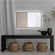 AZARIO Зеркало INCANTO 600х1000 бесконтактный сенсорный выключатель, подсветка с диммером, цвет черный (LED-00002538) LED-00002538 - фото 299755