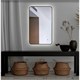 AZARIO Зеркало INCANTO 600х1000 бесконтактный сенсорный выключатель, подсветка с диммером, цвет черный (LED-00002538) LED-00002538 - фото 299756