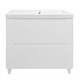 AZARIO Комплект Тумба LOTOS 80/2 Н 820х475х835 напольная с раковиной Monte 80 (CS00081987), цвет белый CS00081987 - фото 299837