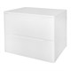 AZARIO Тумба LOTOS 60/2 600х460х500 подвесная, без раковины, белый глянцевый (CS00084142), цвет белый CS00084142 - фото 299856
