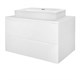 AZARIO Тумба LOTOS 80/2 800х460х500 подвесная, без раковины, белый глянец (CS00084144), цвет белый CS00084144 - фото 299871