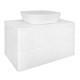 AZARIO Тумба LOTOS 80/2 800х460х500 подвесная, без раковины, белый глянец (CS00084144), цвет белый CS00084144 - фото 299874