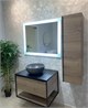 AZARIO Зеркало Норма-2 1000х800 c подсветкой и диммером, сенсор выкл+подогрев (LED-00002297) LED-00002297 - фото 300182