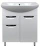 AZARIO Комплект Тумба напольная Стиль- 70/1 700х850х315 с раковиной Балтика 70 (CS00068935), цвет белый CS00068935 - фото 300252