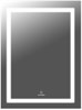 AZARIO Зеркало Lines 600х800 с подсветкой, сенсорный выключатель с функцией диммера, подогрев (AZ-Z-046CS) AZ-Z-046WHCS - фото 300354