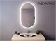 AZARIO Зеркало Alone Arco 600х1000 влагостойкое с подсветкой, сенсорный выключатель с функцией диммера (CS00078967) CS00078967 - фото 300416