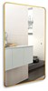 AZARIO Зеркало INCANTO 600х1000 бесконтактный сенсор, подсветка с диммером, цвет золото (LED-00002558) LED-00002558 - фото 300430