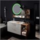 AZARIO Зеркало Perla neo - RGB D770 сенсорный выключатель, мультицвет (LED-00002610) LED-00002610 - фото 300452