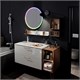AZARIO Зеркало Perla neo - RGB D770 сенсорный выключатель, мультицвет (LED-00002610) LED-00002610 - фото 300454
