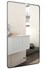 AZARIO Зеркало INCANTO 600х1000 - 3.1 ЖК-часы, подогрев, сенсорный выключатель с функцией диммера (LED-00002539) LED-00002539 - фото 300457
