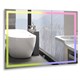AZARIO Зеркало Livia-RGB 800х600 сенсорный выключатель с функцией диммера, мульти-цвет (LED-00002638) LED-00002638 - фото 300477