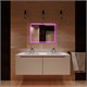 AZARIO Зеркало Livia-RGB 800х600 сенсорный выключатель с функцией диммера, мульти-цвет (LED-00002638) LED-00002638 - фото 300480
