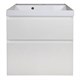 AZARIO Комплект тумба Velluto 60 600х450х660 подвесная, с раковиной Slim 60, белый матовый (CS00088601), цвет белый матовый CS00088601 - фото 300638