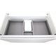 AZARIO Комплект тумба Velluto 80 800х450х660 подвесная, с раковиной Slim 80, белый матовый (CS00088603), цвет белый матовый CS00088603 - фото 300670