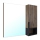 AZARIO Зеркало-шкаф Gris 90 880х160х800 цвет Дуб Веллингтон (CS00080416), цвет Дуб веллингтон CS00080416 - фото 300807