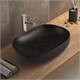 AZARIO Раковина накладная 600х415х135 цвет чёрный матовый (AZ-78326MB) AZ-78326MB - фото 301829