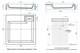 AZARIO Раковина подвесная Slim 600х600х110 литьевой мрамор, белая (CS00078302) CS00078302 - фото 301878