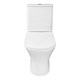 AZARIO Унитаз-компакт  Verde 650х380х790 напольный, безободковый, с быстросъемным сиденьем микролифт (AZ-8220) AZ-8220 - фото 302355