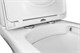 AZARIO Унитаз-компакт  Alba 620х405х805 напольный, безободковый, с сиденьем микролифт (AZ-8323) AZ-8323 - фото 302486