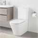 AZARIO Унитаз-компакт  Terra 610х365х835 напольный, безободковый, система смыва "Скрытое торнадо", в комплекте с быстросъемным сиденьем микролифт (AZ-6003-A) AZ-6003-A - фото 302758