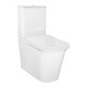 AZARIO Унитаз-компакт  VELISE 355х625x810 напольный, безободковый в комплекте с быстросъемным сиденьем микролифт (AZ-1222A) AZ-1222A - фото 303138