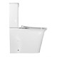 AZARIO Унитаз-компакт  VELISE 355х625x810 напольный, безободковый в комплекте с быстросъемным сиденьем микролифт (AZ-1222A) AZ-1222A - фото 303147