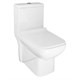AZARIO Унитаз-моноблок  Zeno 640х365х740 ободковый, с быстросъемным сиденьем Slim микролифт (AZ-1169) AZ-1169 - фото 303527