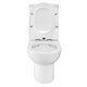 AZARIO Унитаз-компакт  Ambra 645x370x815 напольный, безободковый, в комплекте сиденьем микролифт (AZ-848) AZ-848 - фото 303598