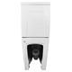 AZARIO Унитаз-компакт  Quadro 605x340x810 напольный, безободковый с сидением микролифт и арматурой, белый (AZ-2175) AZ-2175 - фото 303728