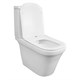 AZARIO Унитаз-компакт  Candy 370х620х780 напольный, безободковый, в комплекте с бачком и сиденьем микролифт (AZ-1503B) AZ-1503B - фото 304229
