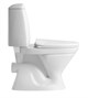 AZARIO Унитаз-компакт  AZ-2037-P 690х345х810 напольный, с быстросъемным сиденьем микролифт, белый (AZ-2037-P) AZ-2037-P - фото 304282