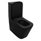 AZARIO Унитаз-компакт  Black King 370х640х810 безободковый, с быстросъемным сиденьем микролифт, черный матовый (AZ-8303D) AZ-8303D - фото 304404