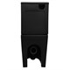 AZARIO Унитаз-компакт  Black King 370х640х810 безободковый, с быстросъемным сиденьем микролифт, черный матовый (AZ-8303D) AZ-8303D - фото 304412