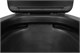 AZARIO Унитаз-компакт  Black Queen 370х605х800 безободковый, с быстросъемным сиденьем микролифт, черный матовый (AZ-8380) AZ-8380 - фото 304425