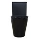 AZARIO Унитаз-компакт  Black Queen 370х605х800 безободковый, с быстросъемным сиденьем микролифт, черный матовый (AZ-8380) AZ-8380 - фото 304427