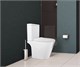 AZARIO  Унитаз-компакт  Flin 365х590х790 напольный, безободковый с быстросъемным сиденьем микролифт (AZ-1363C) AZ-1363C - фото 304467
